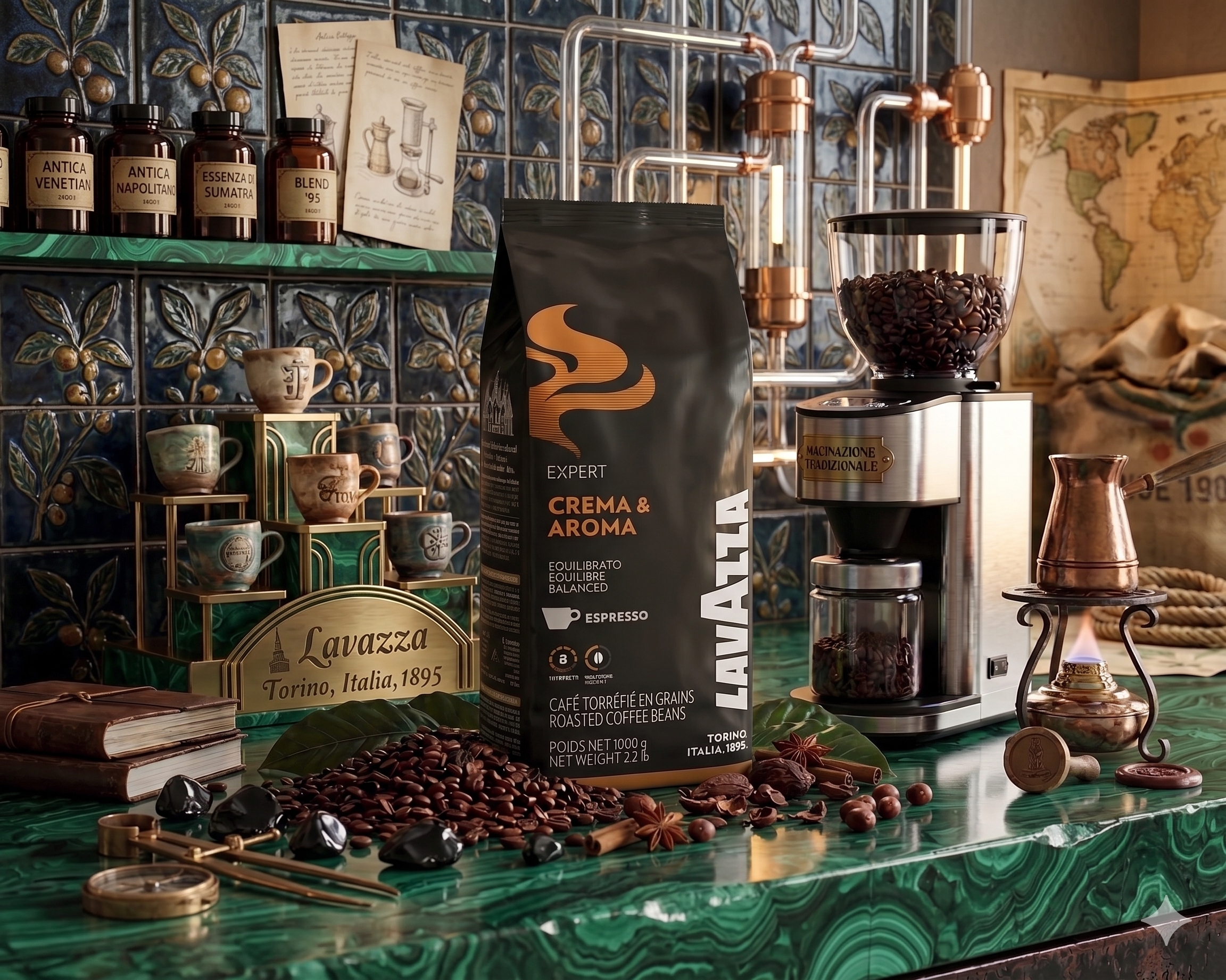 Café en Grains Lavazza Crema e Aroma 1kg – Bo'caffé Montargis Loiret
