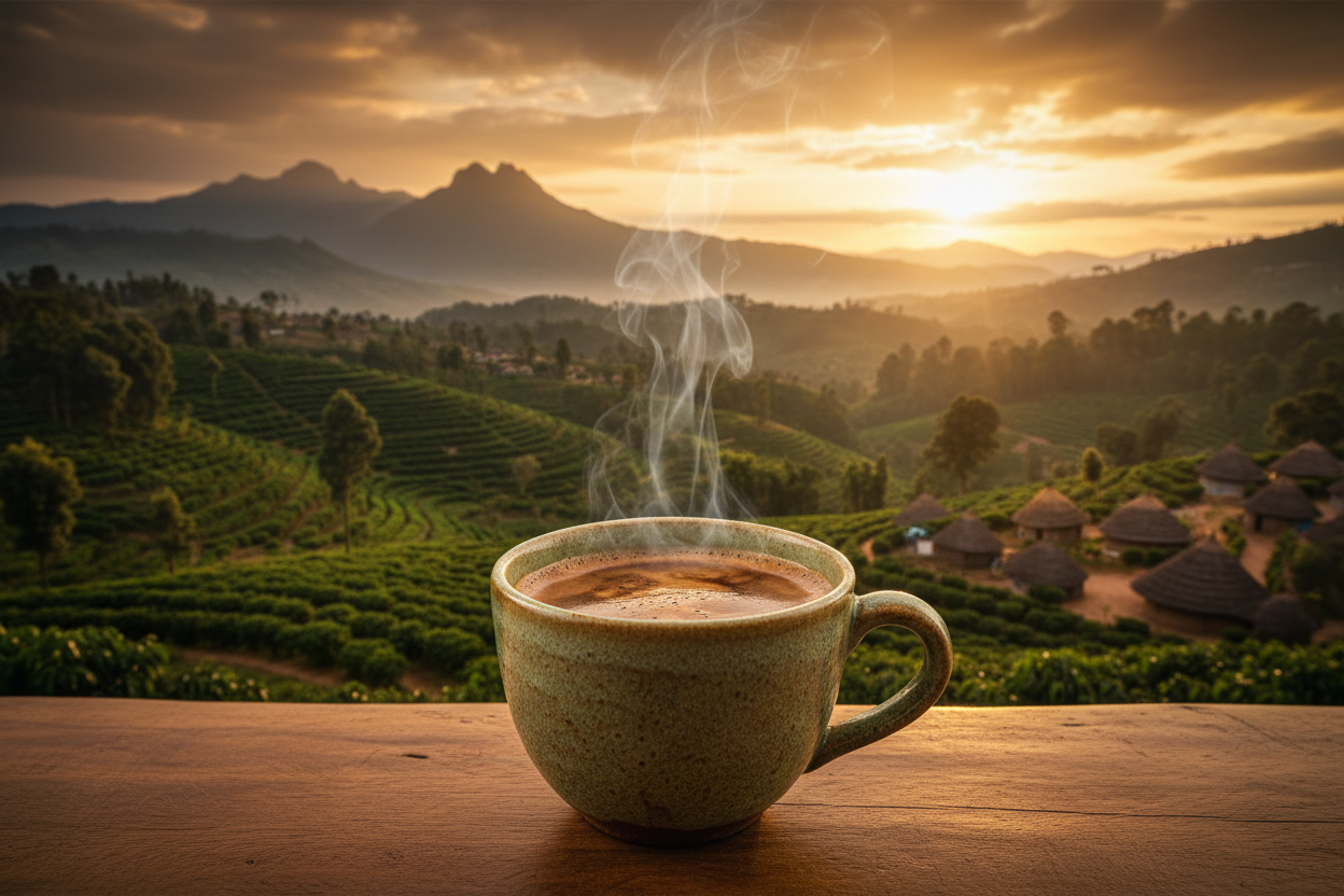 Café Éthiopie Yirgacheffe Bio Équitable 100% Pur Arabica – Bo'caffé Montargis Loiret
